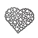 Vipe Paper Craft Cutting Dies Stencil Metal Mold for DIY Scrapbook Album Paper Card Decoration (Love2)