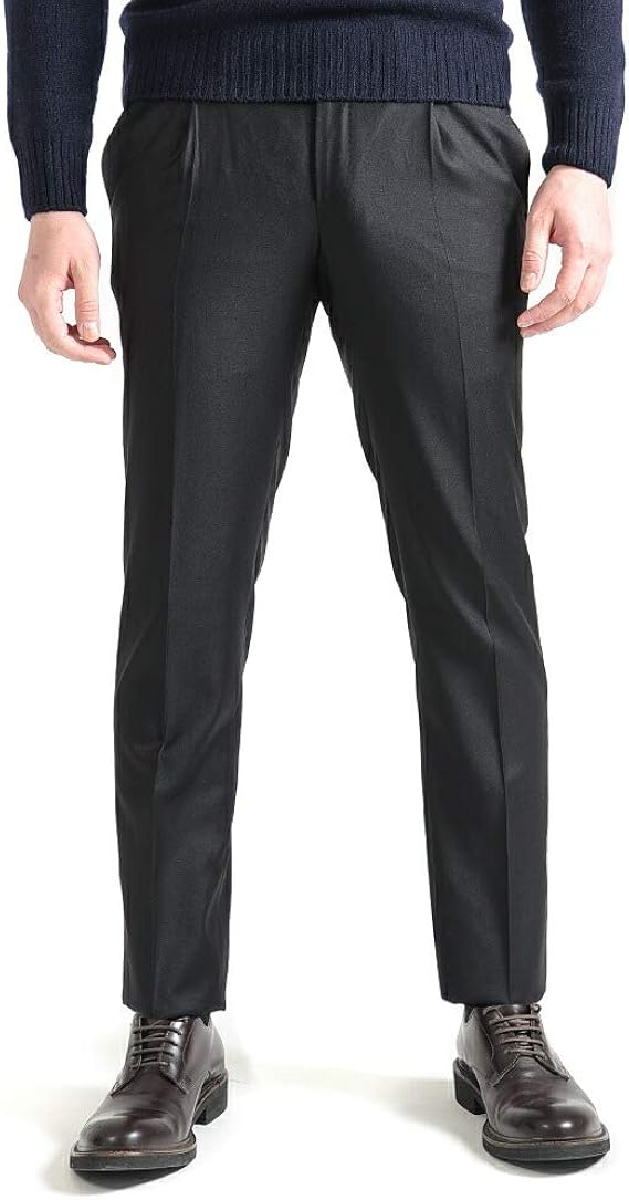 Amazon 21年 秋冬 ザネッラ スラックス ワンタック 秋冬 メンズ ウール 100 ブラック 黒 Made In Italy イタリア ブランド 111d02 並行輸入品 ロングパンツ 通販 Amazon 21年 秋冬 ザネッラ スラックス ワンタック 秋冬 メンズ ウール 100 ブラック 黒 Made In Italy イタリア ブランド 111d02 並行輸入品 ロングパンツ 通販