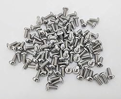 FixtureDisplays® 8-32 X 3/8" Stainless Pan Head