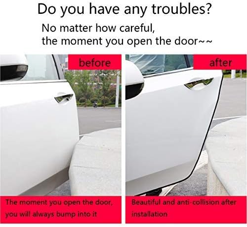 Car Door Edge Guards 32Ft(10M) Universal Fit Rubber U Shape Edge Trim Car Door Edge Protection,Car Protection Door Edge Fit for Most Cars (10m,Black) - Image 5