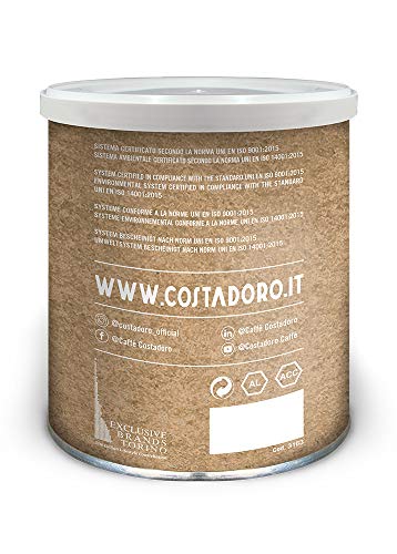 CAFFE' COSTADORO Respecto Arabica Moka Kaffee Dose, 250 g – Bild 4