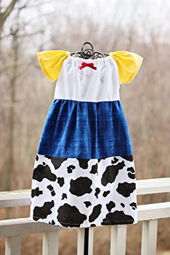 Jessie Dress Toy Story, Toy Story Dress, Jessie Costume, 18-24 Mo, 2T-5T, 5-7 Girls