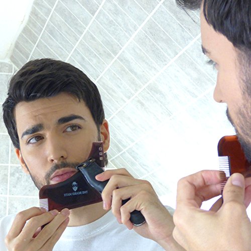 Beard Shaping Tool Template Beard Shaper Tool Plus Comb For Line