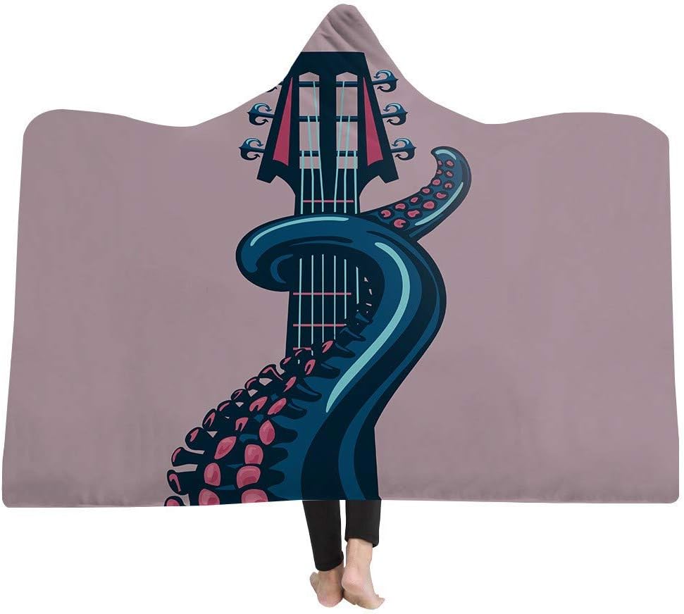 130x150cm Iblan Mantas Para Sofa Y Cama Resistentes A Las Arrugas Anti Fade Impresion 3d Europa Y America Pulpo Capucha Manta Engrosamiento Manta Hogar Manta Ninos Siesta Manta Accessorios De Viaje Equipaje Sypialniaplus Pl