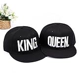 Matching King and Queen Snap Back Hats for Couples