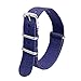 Ritche Christmas Gift 22mm Nylon Watch Straps Nylon Replacement Men Women Bands (4 Packs), White Elephant Gifts, Stocking Stuffers for Men