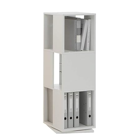FMD drehbares Regal Tower in Weiss