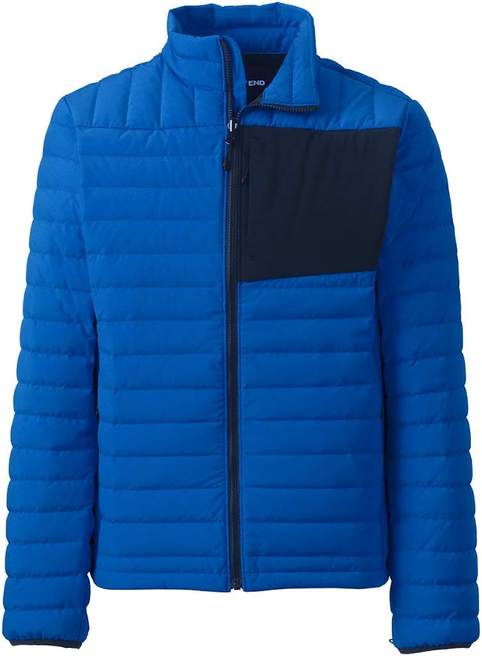 Lands' End Men's Packable 800 Down Jacket Amazon.co.uk Clothing