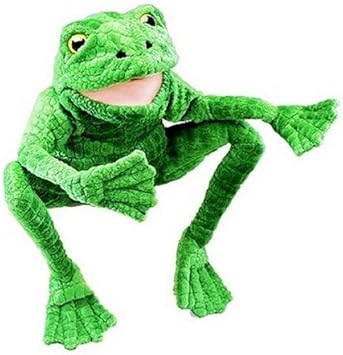 folkmanis frog puppet