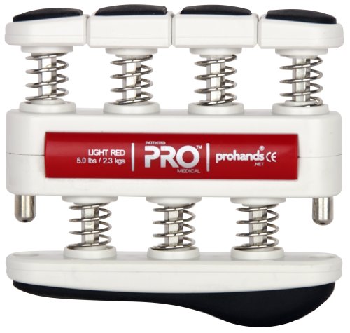 PRO Medical Hand and Finger Exerciser, Red, Light