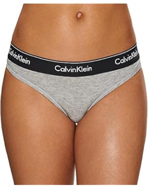 Modern Cotton Ribbed Thong