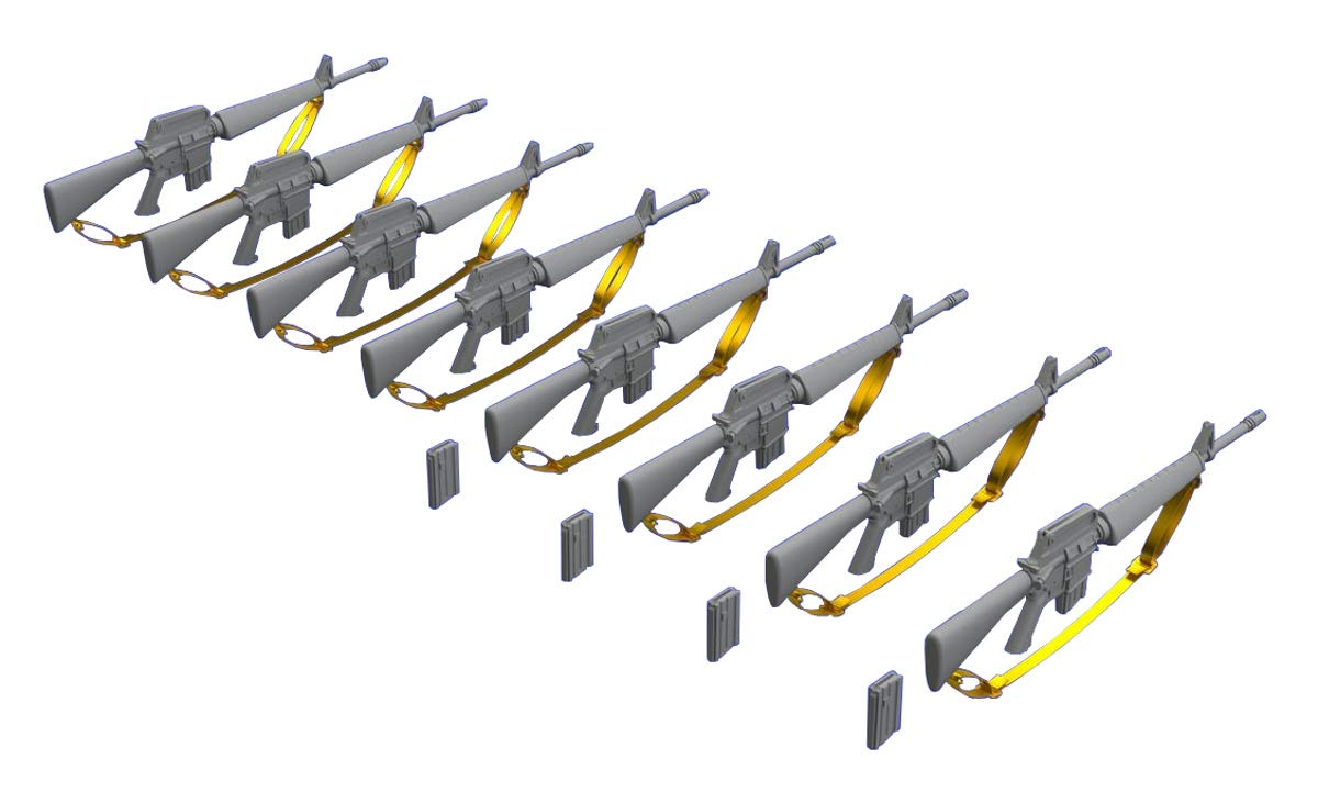 Eduard Brassin 1: 35 - M16 Rifle Vietnam War