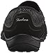 Skechers Sport Women's Breathe Easy Golden Fashion Sneaker,Black Knit,9 M US
