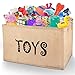 Gimars Upgrade Larger 22 Inch Well Standing Collapsible Canvas Toy Chest Box Baskets Storage Bins for Dog Toys, Kids , Children Toys, Blanket, Clothes - Perfect for Playroom Living Room, Shelves primary
