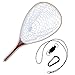 NetAngler Fly Fishing Kit Landing Net with Magnetic Release Trout Catch and Release Net - Wooden Frame with Soft Rubber Mesh