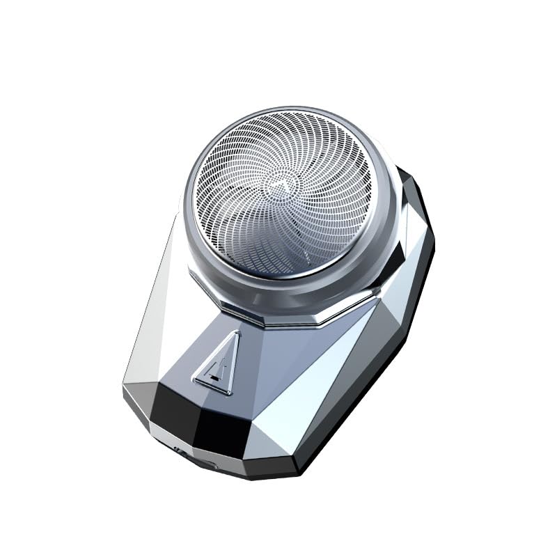 Mini Shave for Men,USB Electric Shaver,Portable Razor Wet and Dry Shaver for Men, for Home, Office, Business, Travel (Silver) â image 1