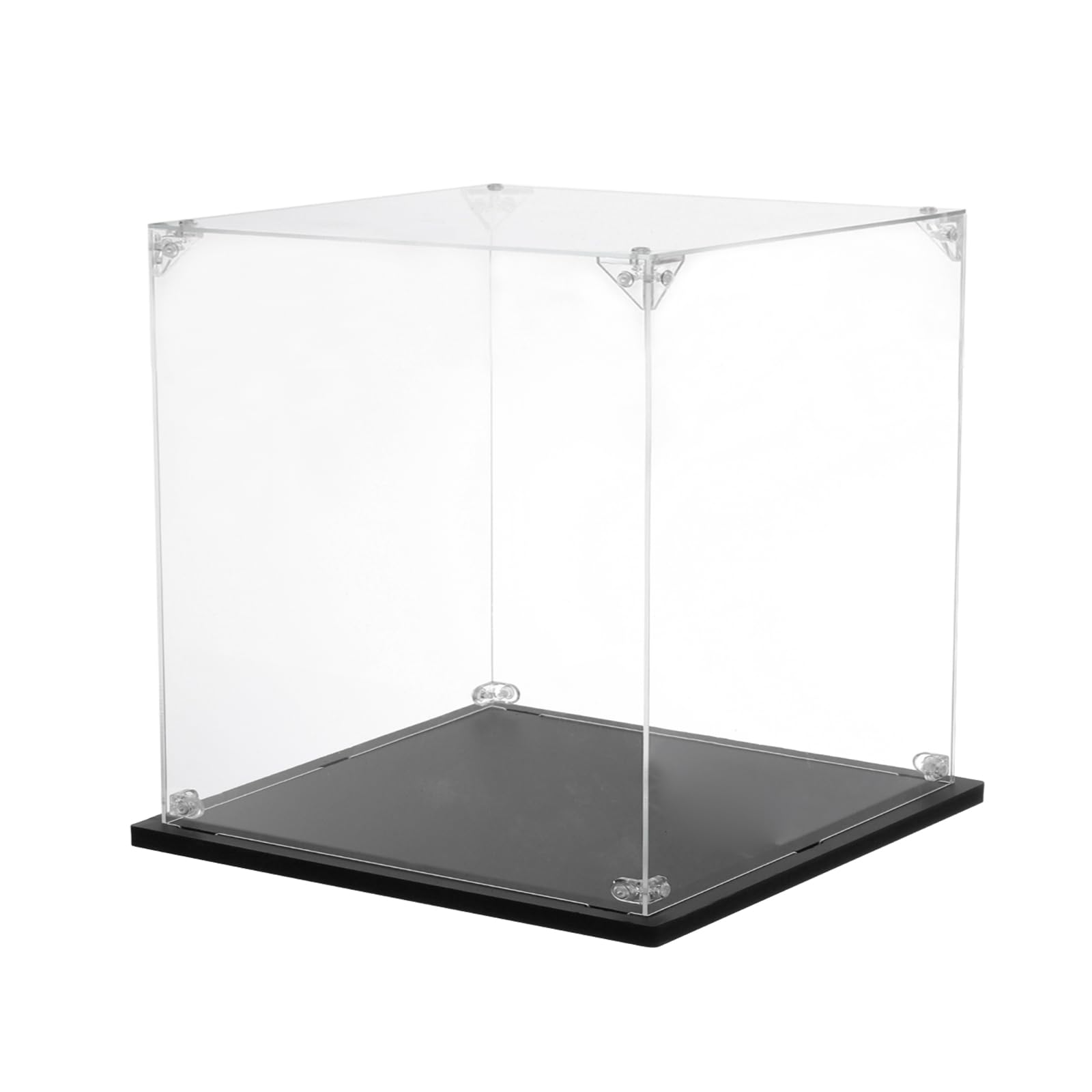 Photo 1 of MECCANIXITY Acrylic Display Case, 8''x12''x6'' Clear Display Box Assemble Dustproof Display Box Storage Organizer for Collectibles Action Figures