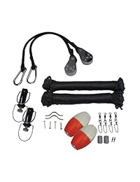 PREMIUM negro Outrigger Aparejo Kit
