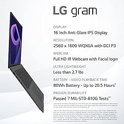 LG gram (2022) 16Z90Q Ultra Lightweight