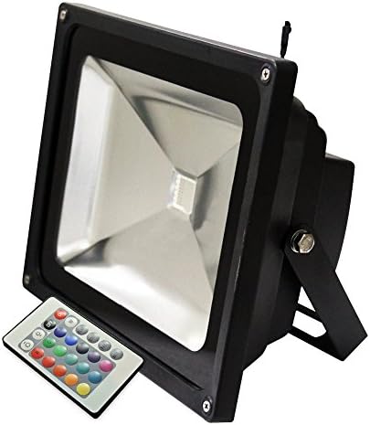 DEMASLED - 50W LED Flood Light - RGB / Multicolor - Waterproof / Dimmable / IP 65