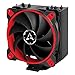 ARCTIC Freezer 33 eSports ONE - Tower CPU Cooler with 120 mm PWM Processor Fan for Intel and AMD Sockets - for CPUs up to 200 Watts TDP - Silent and Efficient (Red)