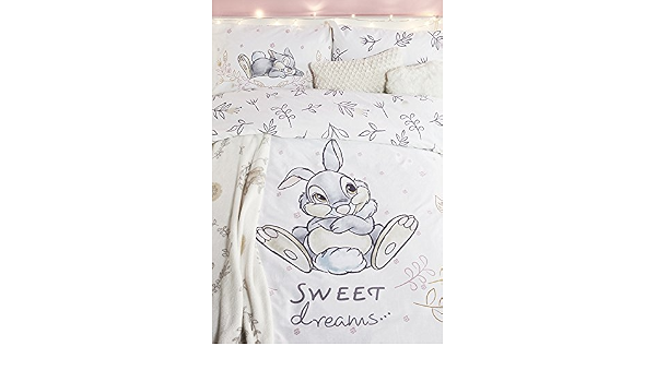 Primark Disney Thumper - Juego de funda de edredón para cama individual,  matrimonial y king, gris y crema, King Size 230cmx220cm with 2 pillow cases  : Amazon.es: Hogar y cocina
