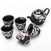 Seb's Kitchen Japanese Handcrafted Cherry Blossom 6pc Tea Gift Set