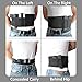 Chengyuan Belt-Holster Versatile Belly Band Holster Concealed Carry with Magazine Pocket/Pouch for Women/Men Fits Glock, Ruger LCP, M and P Shield, Sig Sauer, Kahr, Beretta, 1911