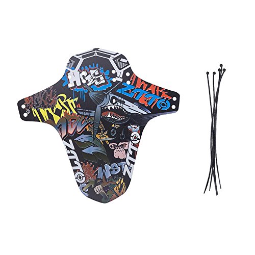 Centishop Bicycle Fenders, MTB Bicycle Color Front and Rear Mud Guard Cycling Accessories for Road Bike/Fat Bike/Mountain Bike