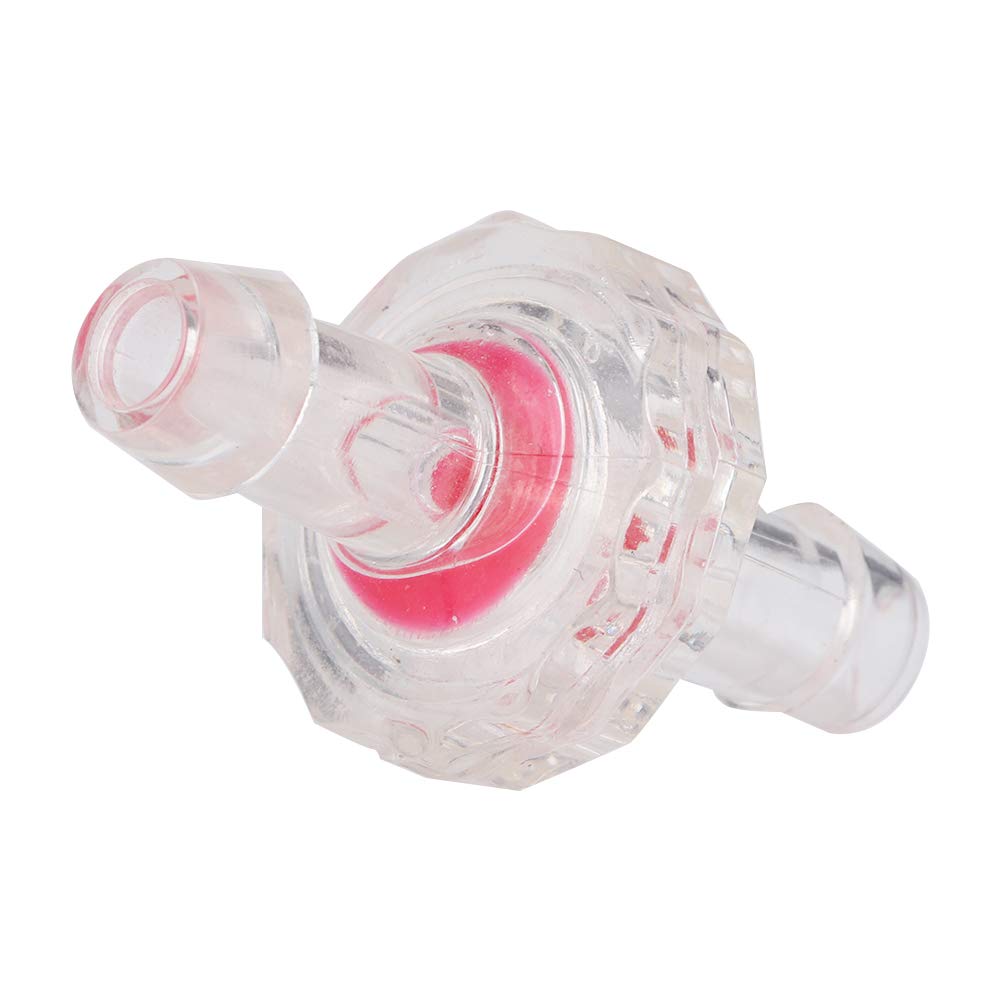 Aquarium Check Valve, 10pcs Non-Return Air Pump Valve for Fish Tank 7mm One-Way Airline Tubing 7mm One-Way Airline Tubing