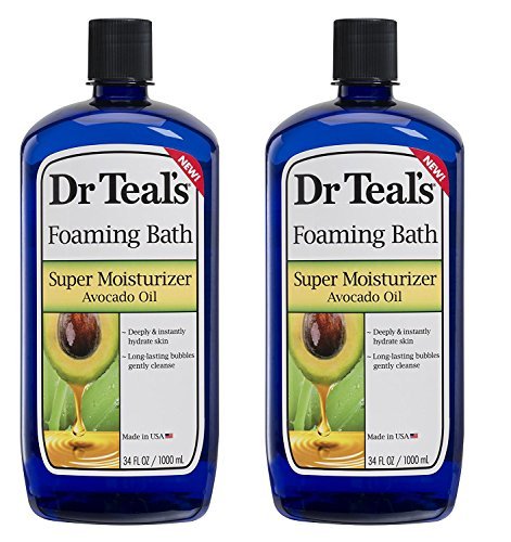 Dr. Teal's Ultra Moisturizing Foaming Bath with Avocado Oil,34 FL OZ (2 Pack-68 FL OZ) - Thumbnail 5
