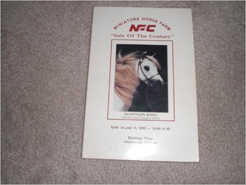 Miniature Horse Farm Sale Of The Century Catalog 350 Pages 1993