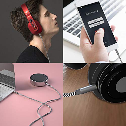 3 Extension+Braided+Zerist+Tangle+Free+Headphones