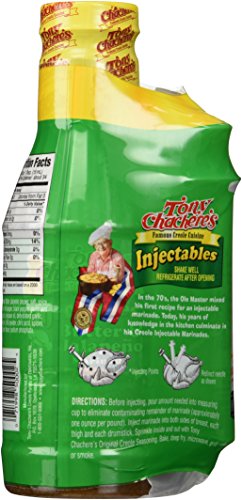 Tony Chachere's Creole Butter and Jalapeno Marinade, 17 Oz (Pack of 1)