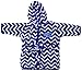 Neat Solutions Extra Soft & Warm Hooded Baby Bathrobe, Playful Whale, 0-9 Months, 13.7 x 7.2 x 2.2 Inch (HR136)