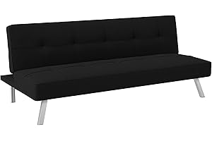 Serta Rane Convertible Sofa Bed, Black
