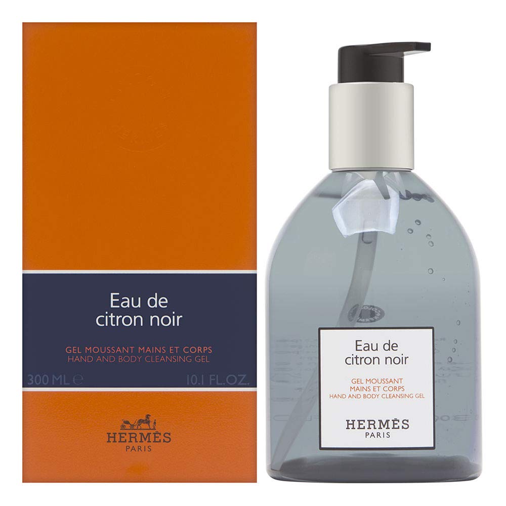 Hermes Eau De Citron Noir Hand And Body Cleansing Gel, 300 ml