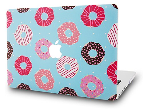KEC MacBook Pro 13" Retina Case (2015) Cover Plastic Hard Shell Rubberized A1502 / A1425 (Doughnut)