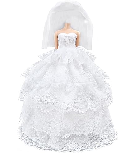 Barbie Original Muñeca Barbie Vestidos De Boda Para Barbie