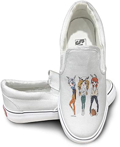 VenC Men's Shoes Sports Walking Sneaker Three Street Girl Slippers White 38