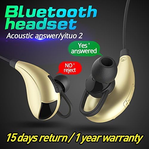 ISBAL(TM) Bluetooth Headphone Bluetooth Headsets Wireless earphone waterproof sweatproof headphnes Green