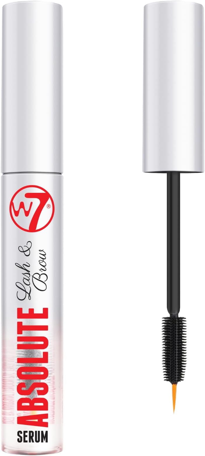 W7 Absolute Lash Brow Serum Vitamin B5 Longer Fuller Eyelash Eyebrow Treatment