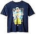 WWE Little Boys' John Cena T-Shirt Shirt, Navy Cena, Medium/5/6