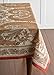Maison d' Hermine Table Cloth Rectangle Table 100% Cotton 60 x 108 Inches Tablecloth Reusable Decorative Everyday Use for Dining Room, Farmhouse, Home, Party, Festive & Wedding - Kashmir Paisley