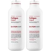 Dr.FORHAIR Set of (2) Folligen Original Shampoo 500 ml