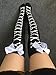 Tenworld Women Girl Warm Over Knee Thigh-High Boot Socks Long Stocking (Black)