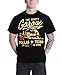 Gas Monkey Garage T Shirt Mens Go Big Or Go Home Kustom Official Mens Black