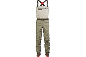 Redington Men's Escape Waders - Chest High Fly Fishing Waders - Waterproof Wader for Men - Boulder/Slate
