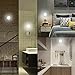 Motion Sensor Light, Diotem Rechargeable Motion Sensor Light usb Rechargeable, 2Pack 3Models Motion Light Sensor Light for Hallway/Bedroom/Closet,/Stairs,5 Installation Methods
