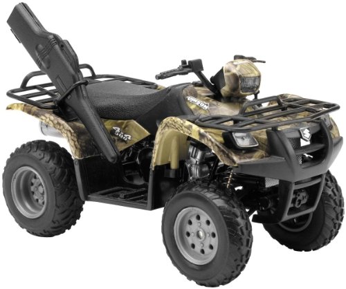 Suzuki Vinson Auto 500 4x4 Sand 1:12 Scale Diecast ATV By Newray